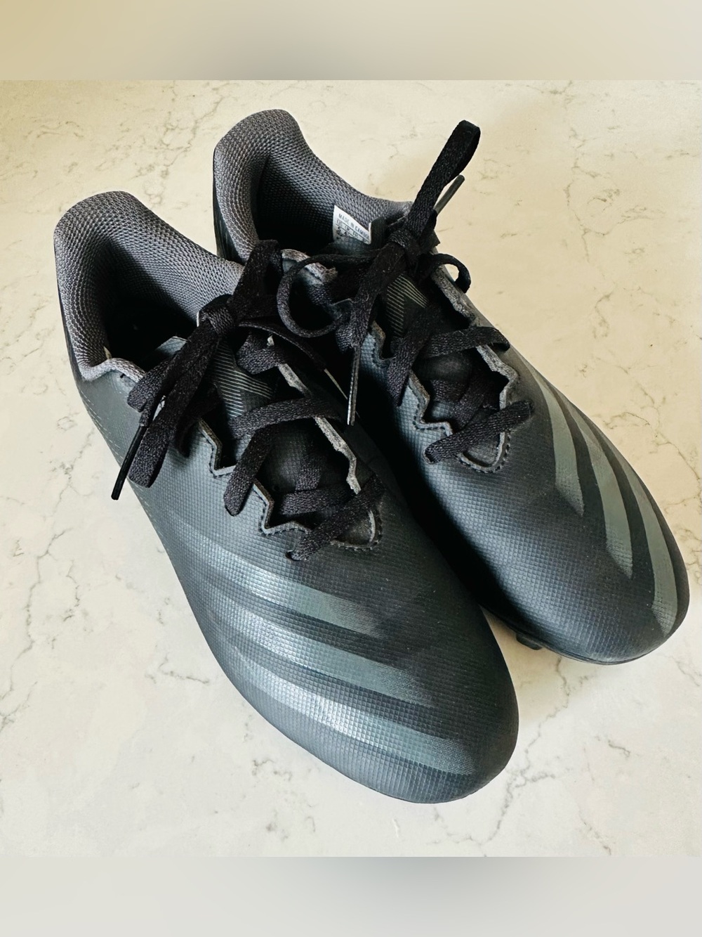 Adidas Kids X Ghosted.4 Flexible Ground Soccer Cleats (Size 5)